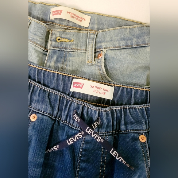 *Sold* Levi's Jeans Lot of 2 Bundle Levi 511 Skinny Slim Pull On 28 30 NEW TAGS - Picture 4 of 13